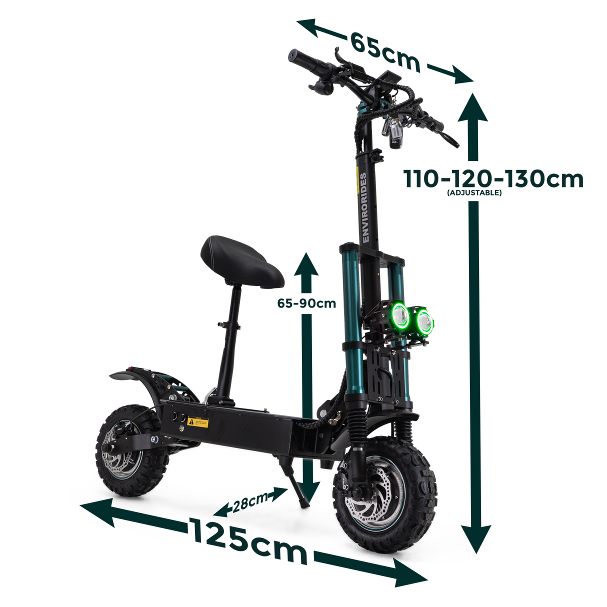 EVR Pro Off Road Electric Scooter | EnviroRides