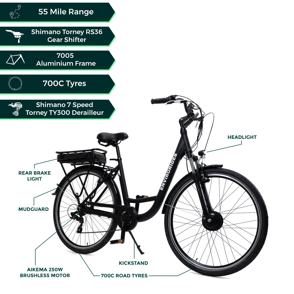 G1+ Electric Bike | EnviroRides