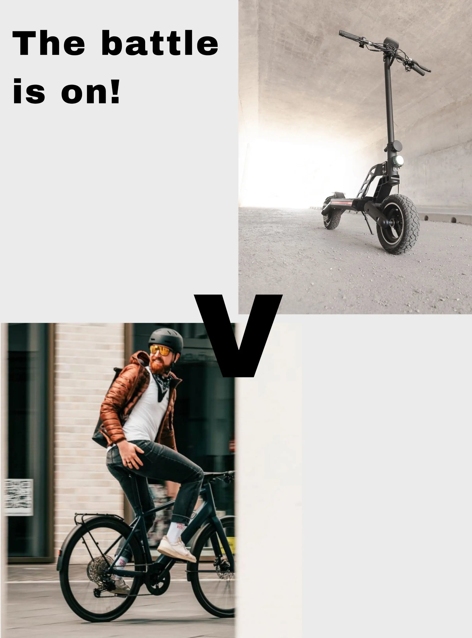 Electric scooter and electric bike comparison