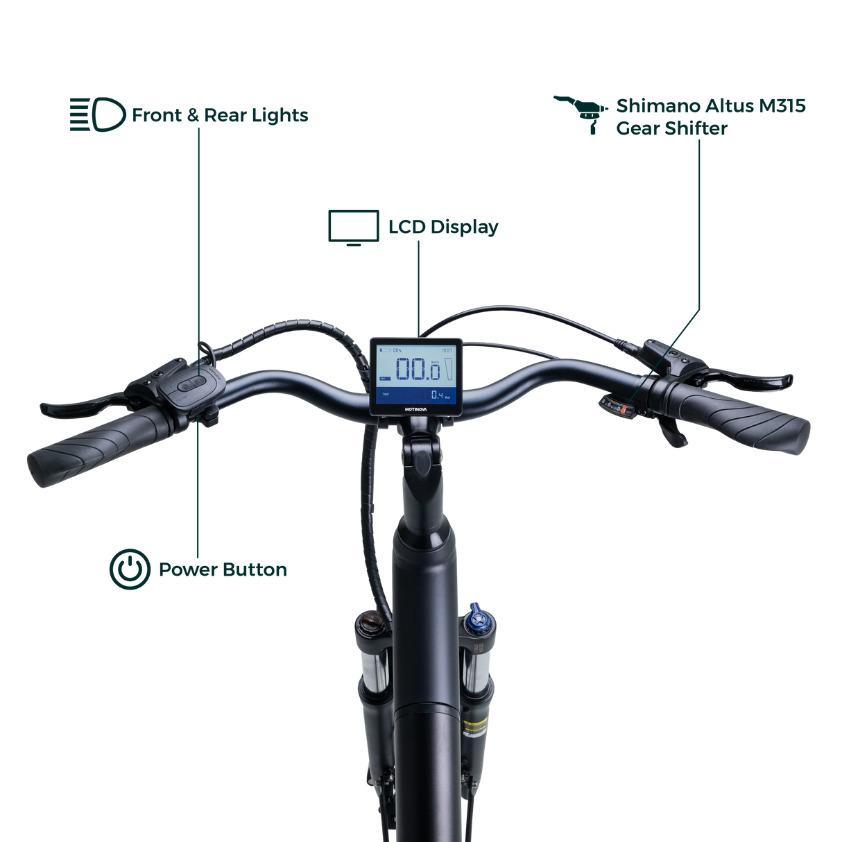 Cruiser Pro Electric Bike | [EnviroRides]