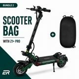 Z1+ Pro electric scooter with storage bag bundle