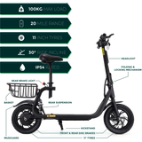 Electric Carry Commuter Scooter | [EnviroRides]