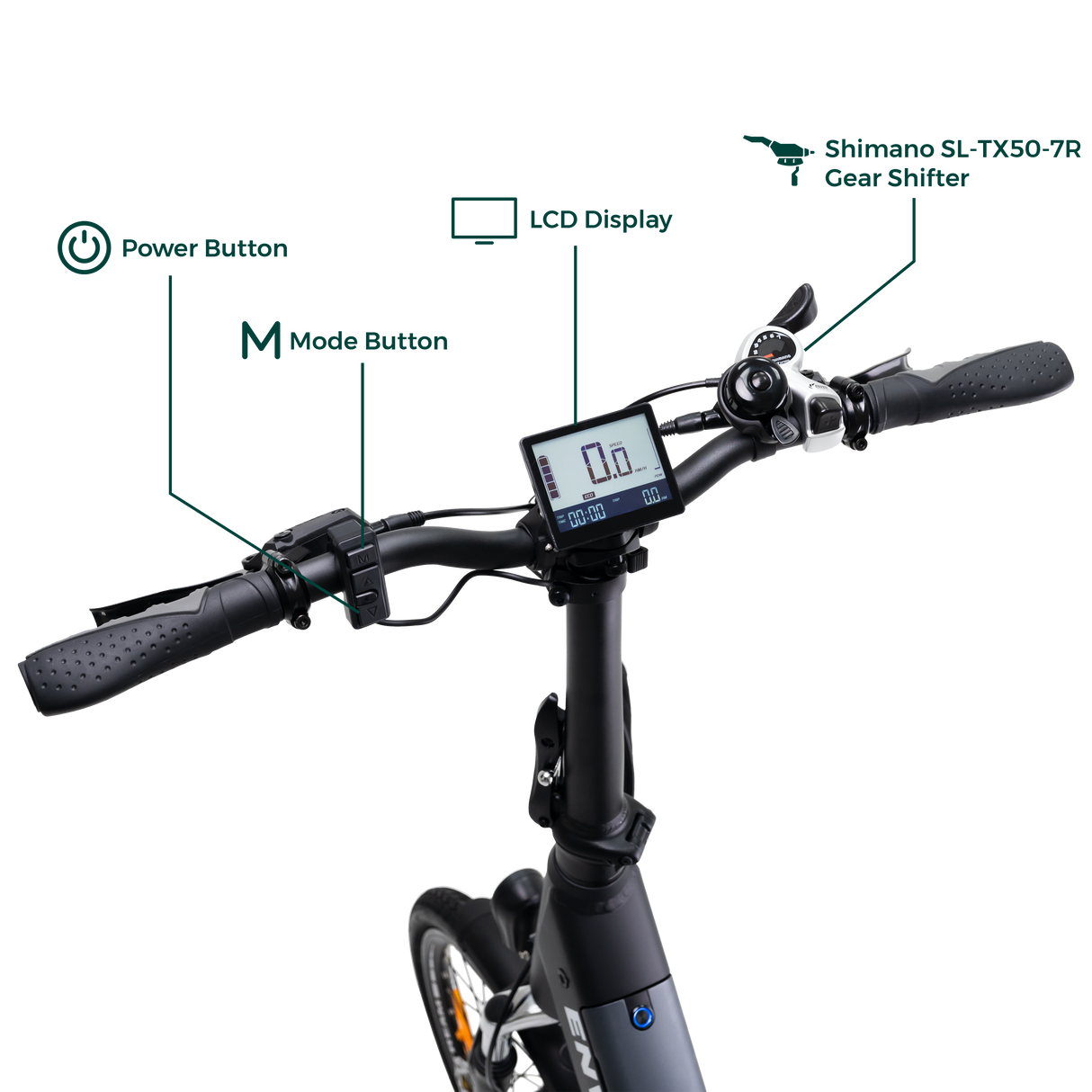 Ezi Stow Folding Electric Bike - EnviroRides