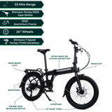 Ezi Stow Pro Folding Electric Bike - EnviroRides